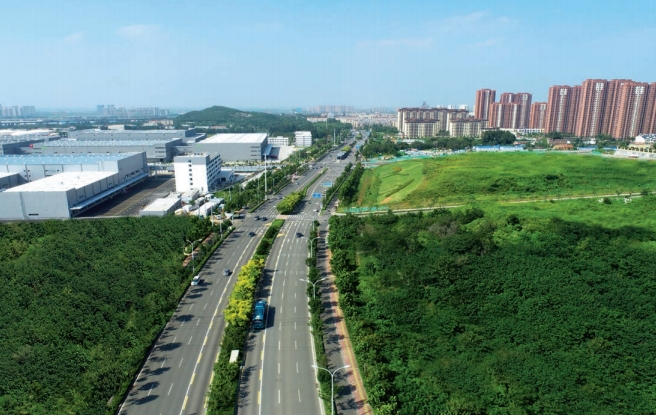 濟南市鳳岐路道路建設工程，南起經十東路，北至飛躍大道，